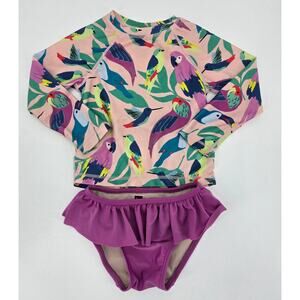 Tea Collection 
Rash Guard Swim Set 
Tropical Bird